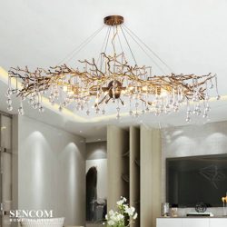 Đèn chùm Serips pha lê nhập khẩu SC069-SR