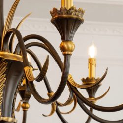 Alternative view of Đèn Chùm Đồng Tân Cổ Cao Cấp SC01- CĐTC