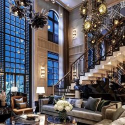 Alternative view of Đèn Thông Tầng Hiện Đại SC031- TT