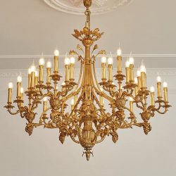 Đèn Chùm Đồng Tân Cổ Cao Cấp SC014- CĐTC