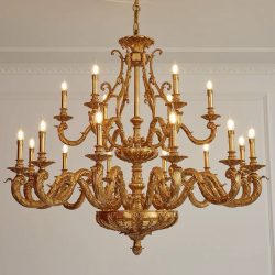 Đèn Chùm Đồng Tân Cổ Cao Cấp SC016- CĐTC