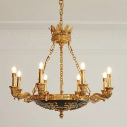 Alternative view of Đèn Chùm Đồng Tân Cổ Cao Cấp SC021- CĐTC