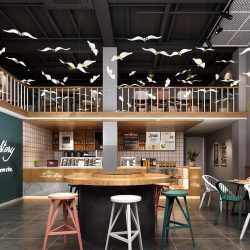 Alternative view of Đèn Thông Tầng Hiện Đại SC059- TT