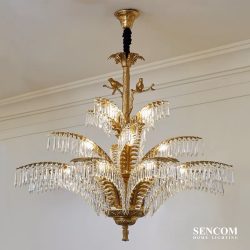 Đèn Chùm Đồng Tân Cổ Cao Cấp SC024- CĐTC