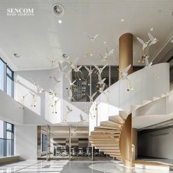 Alternative view of Đèn Thông Tầng Hiện Đại SC067- TT