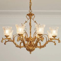 Đèn Chùm Đồng Tân Cổ Cao Cấp SC027- CĐTC