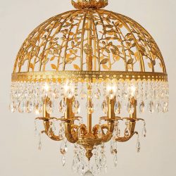 Đèn Chùm Đồng Tân Cổ Cao Cấp SC028- CĐTC