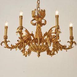 Đèn Chùm Đồng Tân Cổ Cao Cấp SC030- CĐTC