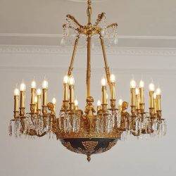 Đèn Chùm Đồng Tân Cổ Cao Cấp SC031- CĐTC