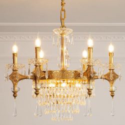 Đèn Chùm Đồng Tân Cổ Cao Cấp SC03- CĐTC