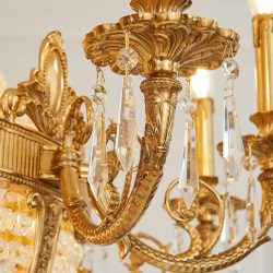 Alternative view of Đèn Chùm Đồng Tân Cổ Cao Cấp SC033- CĐTC