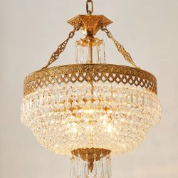 Đèn Chùm Đồng Tân Cổ Cao Cấp SC034- CĐTC