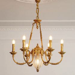 Đèn Chùm Đồng Tân Cổ Cao Cấp SC038- CĐTC