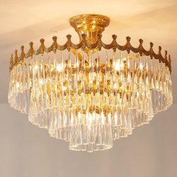 Đèn Chùm Đồng Tân Cổ Cao Cấp SC039- CĐTC