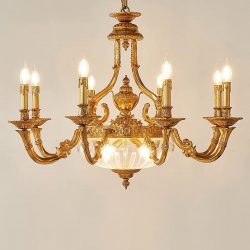 Alternative view of Đèn Chùm Đồng Tân Cổ Cao Cấp SC041- CĐTC