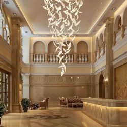 Alternative view of Đèn Thông Tầng Hiện Đại SC013- TT