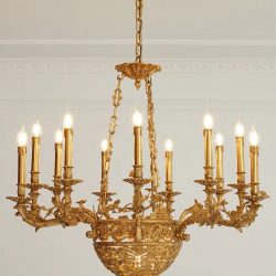 Alternative view of Đèn Chùm Đồng Tân Cổ Cao Cấp SC06- CĐTC