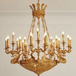 Đèn Chùm Đồng Tân Cổ Cao Cấp SC07- CĐTC