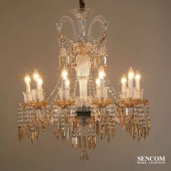 Alternative view of Đèn Chùm Baccarats Cao Cấp SC07-BCA