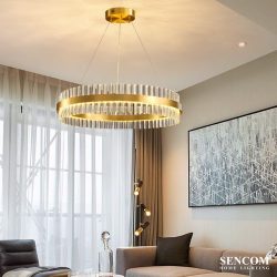 Alternative view of Đèn chùm pha lê cao cấp SC0232-SR
