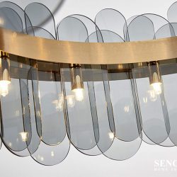 Alternative view of Đèn chùm pha lê cao cấp SC0184-SR