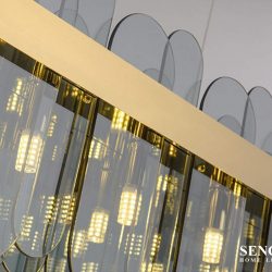 Alternative view of Đèn chùm pha lê cao cấp SC0183-SR