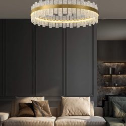 Alternative view of Đèn chùm pha lê cao cấp SC0173-SR