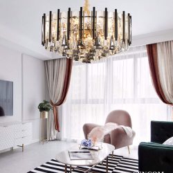 Alternative view of Đèn chùm pha lê cao cấp SC0168-SR