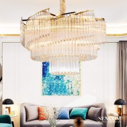 Đèn chùm pha lê cao cấp SC0167-SR