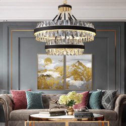 Alternative view of Đèn chùm pha lê cao cấp SC0163-SR