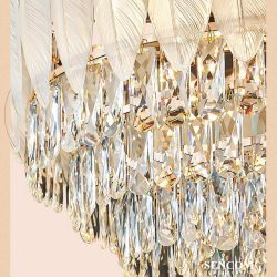 Alternative view of Đèn chùm pha lê cao cấp SC0158-SR