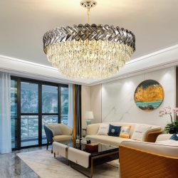 Alternative view of Đèn chùm pha lê cao cấp SC0146-SR