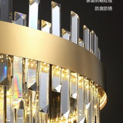 Alternative view of Đèn chùm pha lê cao cấp SC0213-SR