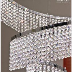 Alternative view of Đèn chùm pha lê cao cấp SC0185-SR