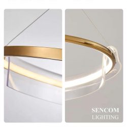 Alternative view of Đèn chùm pha lê cao cấp SC0218-SR