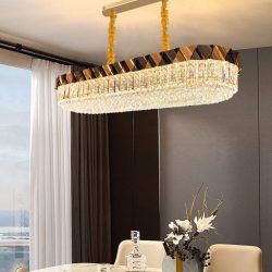 Alternative view of Đèn chùm pha lê cao cấp SC0193-SR