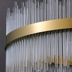 Alternative view of Đèn chùm pha lê cao cấp SC0133-SR