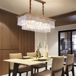 Alternative view of Đèn chùm pha lê cao cấp SC0236-SR