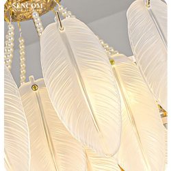 Alternative view of Đèn chùm pha lê cao cấp SC0250-SR