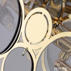 Alternative view of Đèn chùm pha lê cao cấp SC0254-SR