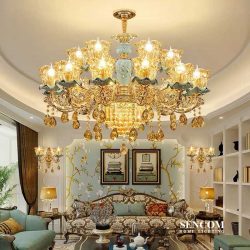 Đèn chùm tân cổ TC083-TCA