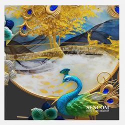 Alternative view of Đồng Hồ Nghệ Thuật Trang Trí Mã SB120