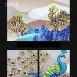 Alternative view of Đồng Hồ Nghệ Thuật Trang Trí Mã SB130