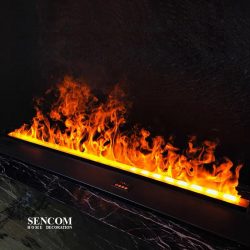 Lò sưởi hơi nước 4D 200cm 1 màu (SC08)