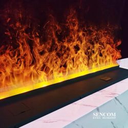 Alternative view of Lò sưởi hơi nước 4D 7 màu 100cm(SC011)