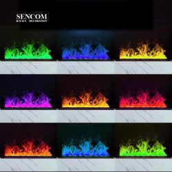 Lò sưởi hơi nước 4D 7 màu 100cm(SC011)