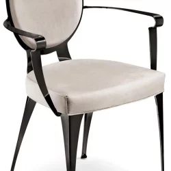 Miss padded backrest armchair