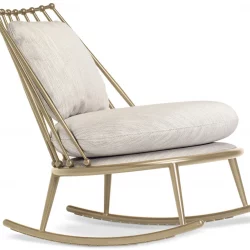 Alternative view of Aurora iron back rocking chair
