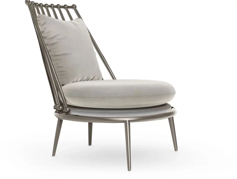 Aurora iron back armchair