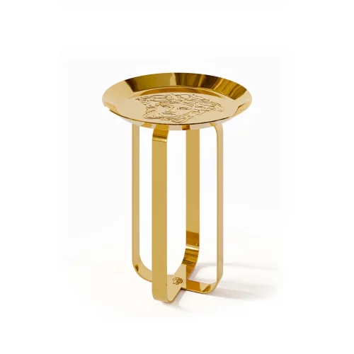 Gold Unique side table